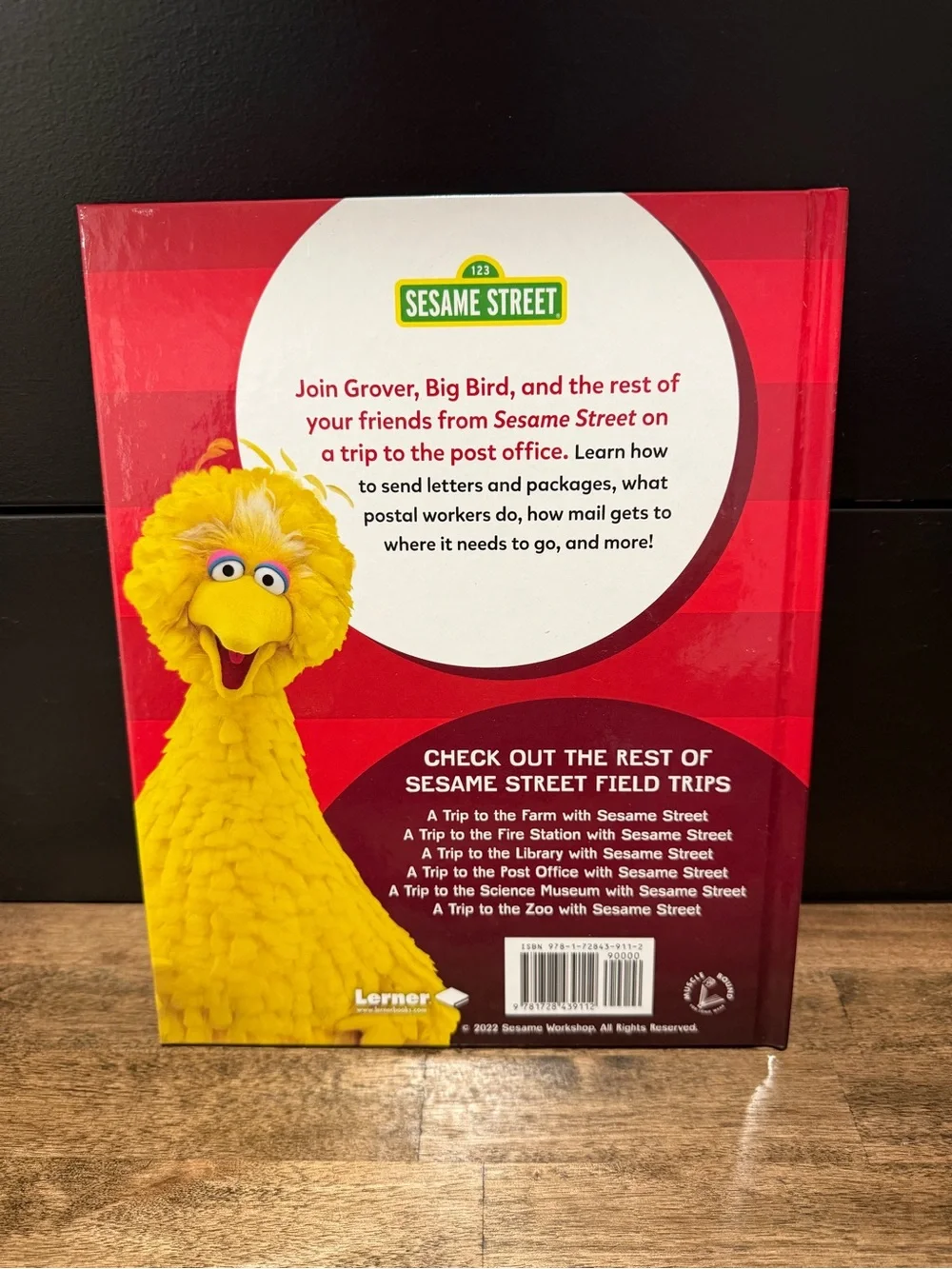 Sesame Street Grover Post Office Cover